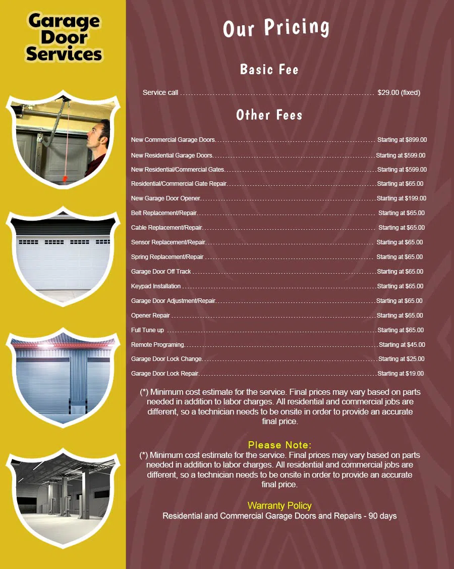 Garage Door Solution Service Miami, FL 786-416-0009